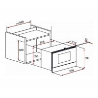 Cuptor cu Microunde MWR 22 BI VN